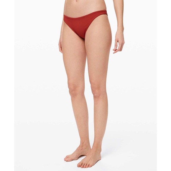 Lululemon Beach Boss Bikini Top and Beach Boss Low Rise Skimpy Bottom Cayenne - Picture 5 of 9